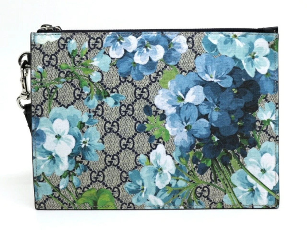 Gucci Bag Clutch Shoulder GG Blooms Supreme